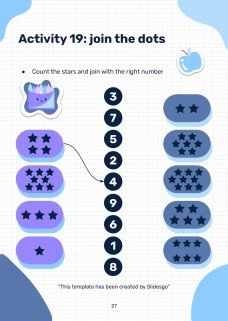 Printable Dyscalculia Worksheets for Pre-K presentation template 