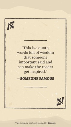 Instagram-Posts aus dem Wilder Westen Präsentationsvorlage