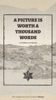 Instagram-Posts aus dem Wilder Westen Präsentationsvorlage