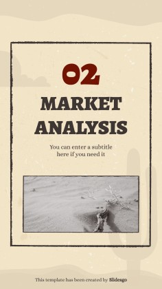 Instagram-Posts aus dem Wilder Westen Präsentationsvorlage