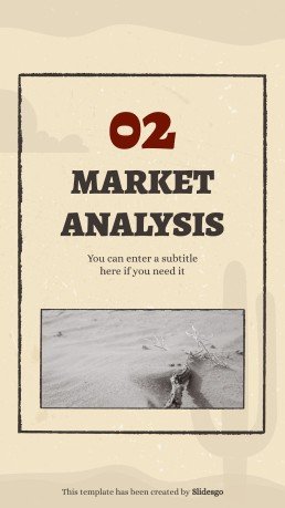 Instagram-Posts aus dem Wilder Westen Präsentationsvorlage