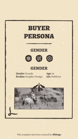 Instagram-Posts aus dem Wilder Westen Präsentationsvorlage