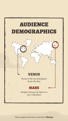 Instagram-Posts aus dem Wilder Westen Präsentationsvorlage