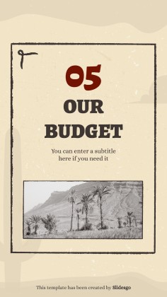 Instagram-Posts aus dem Wilder Westen Präsentationsvorlage