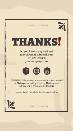 Instagram-Posts aus dem Wilder Westen Präsentationsvorlage