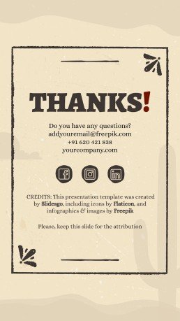 Instagram-Posts aus dem Wilder Westen Präsentationsvorlage