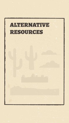 Instagram-Posts aus dem Wilder Westen Präsentationsvorlage