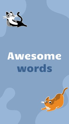 Instagram-Posts über Katzen für das Marketing Präsentationsvorlage