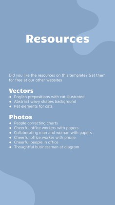 Instagram-Posts über Katzen für das Marketing Präsentationsvorlage