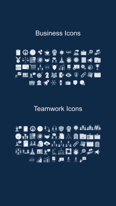 Instagram-Posts über Katzen für das Marketing Präsentationsvorlage