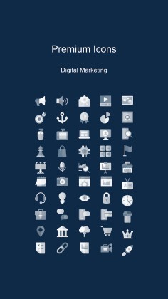 Instagram-Posts über Katzen für das Marketing Präsentationsvorlage