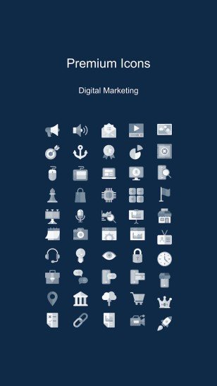 Instagram-Posts über Katzen für das Marketing Präsentationsvorlage