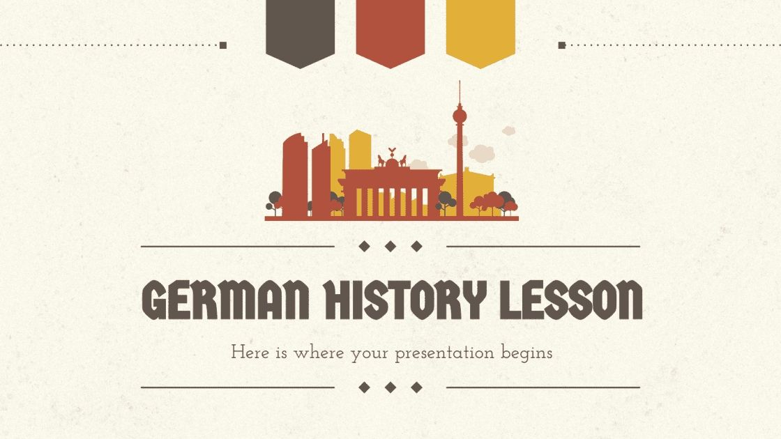 Free Google Slides & PowerPoint templates in German