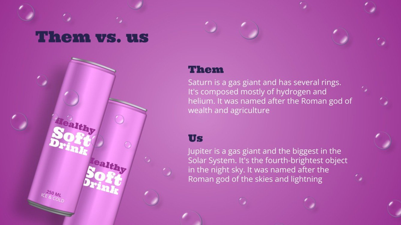 Healthy Soft Drinks Business Plan Google Slides & PPT