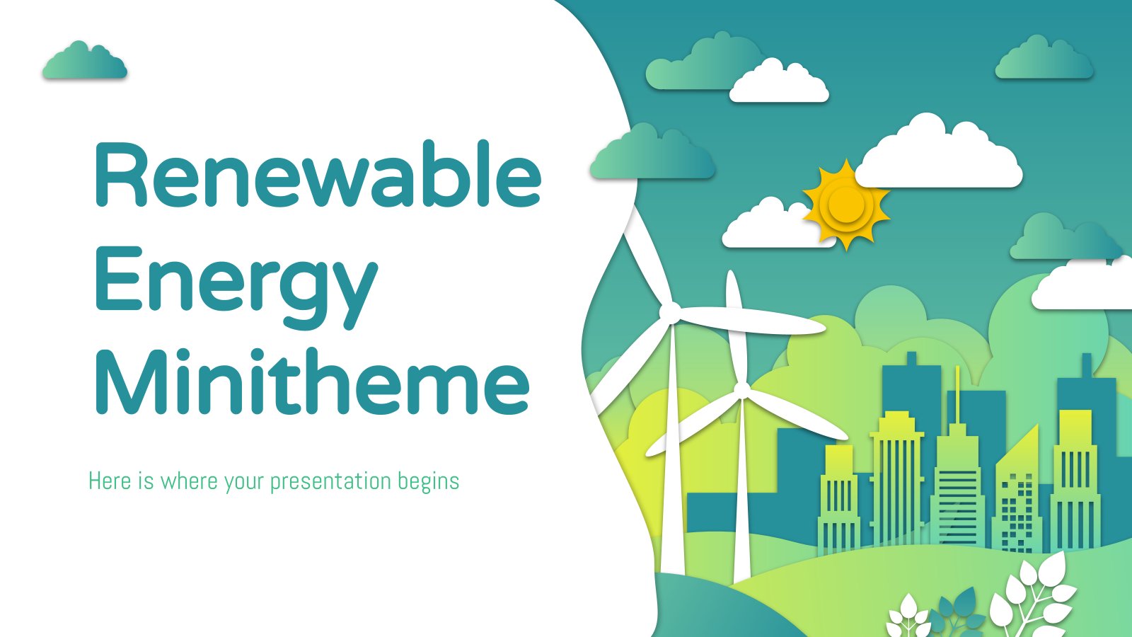 solar energy powerpoint template