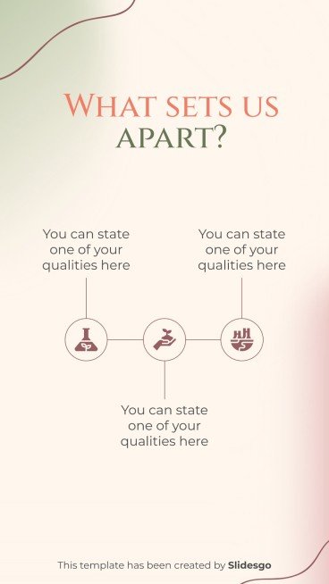 Clean Energy IG Square Posts presentation template 