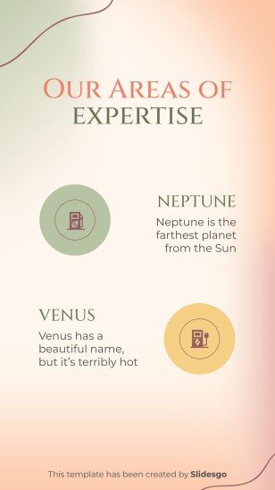 Clean Energy IG Square Posts presentation template 