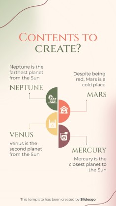 Clean Energy IG Square Posts presentation template 