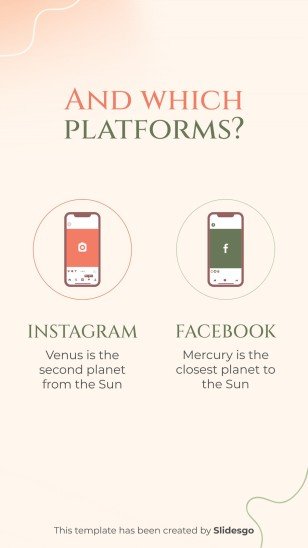 Clean Energy IG Square Posts presentation template 