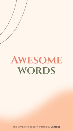 Clean Energy IG Square Posts presentation template 