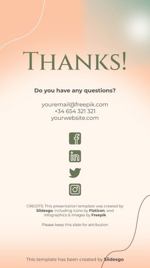 Clean Energy IG Square Posts presentation template 