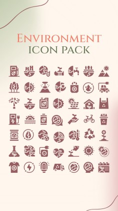 Clean Energy IG Square Posts presentation template 