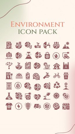 Clean Energy IG Square Posts presentation template 