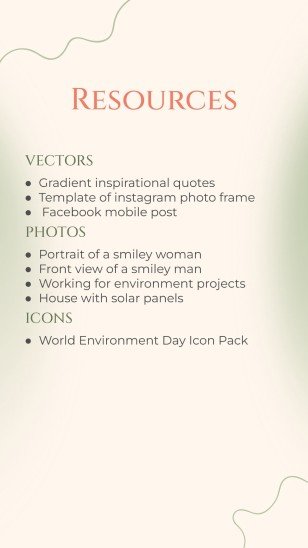 Clean Energy IG Square Posts presentation template 