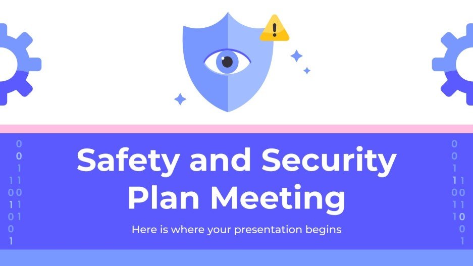 Safety and Security Plan Meeting Google Slides & PPT