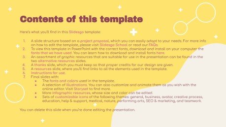 Healthy Capstone Proposal Google Slides Theme Ppt Template