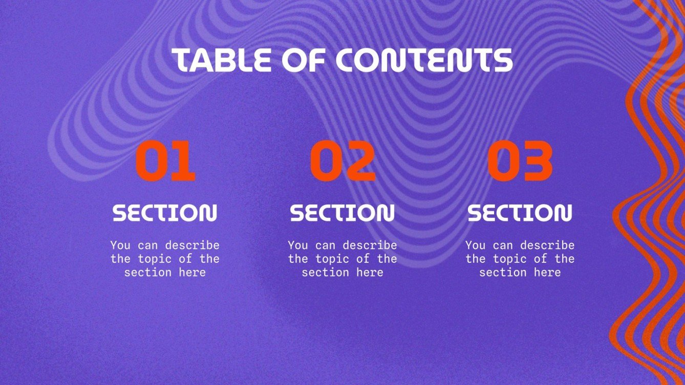 Psychedelic Business Plan Google Slides and PowerPoint