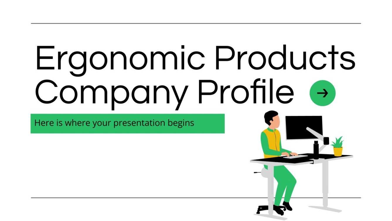 Ergonomic Products Company Profile Google Slides & PPT