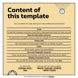 망가 아티스트 프로필 소셜 미디어 프레젠테이션 템플릿