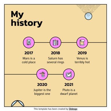 망가 아티스트 프로필 소셜 미디어 프레젠테이션 템플릿