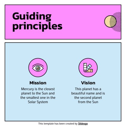 망가 아티스트 프로필 소셜 미디어 프레젠테이션 템플릿