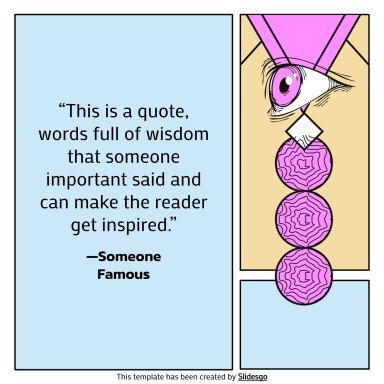 망가 아티스트 프로필 소셜 미디어 프레젠테이션 템플릿