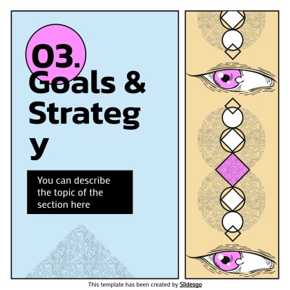 망가 아티스트 프로필 소셜 미디어 프레젠테이션 템플릿