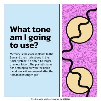 망가 아티스트 프로필 소셜 미디어 프레젠테이션 템플릿