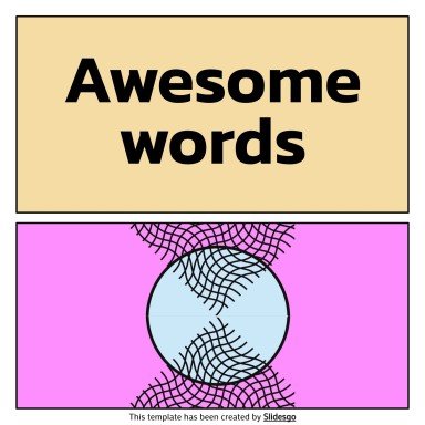 망가 아티스트 프로필 소셜 미디어 프레젠테이션 템플릿