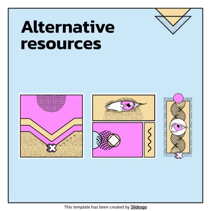 망가 아티스트 프로필 소셜 미디어 프레젠테이션 템플릿