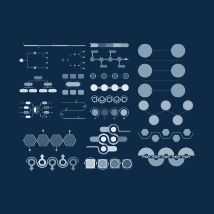망가 아티스트 프로필 소셜 미디어 프레젠테이션 템플릿