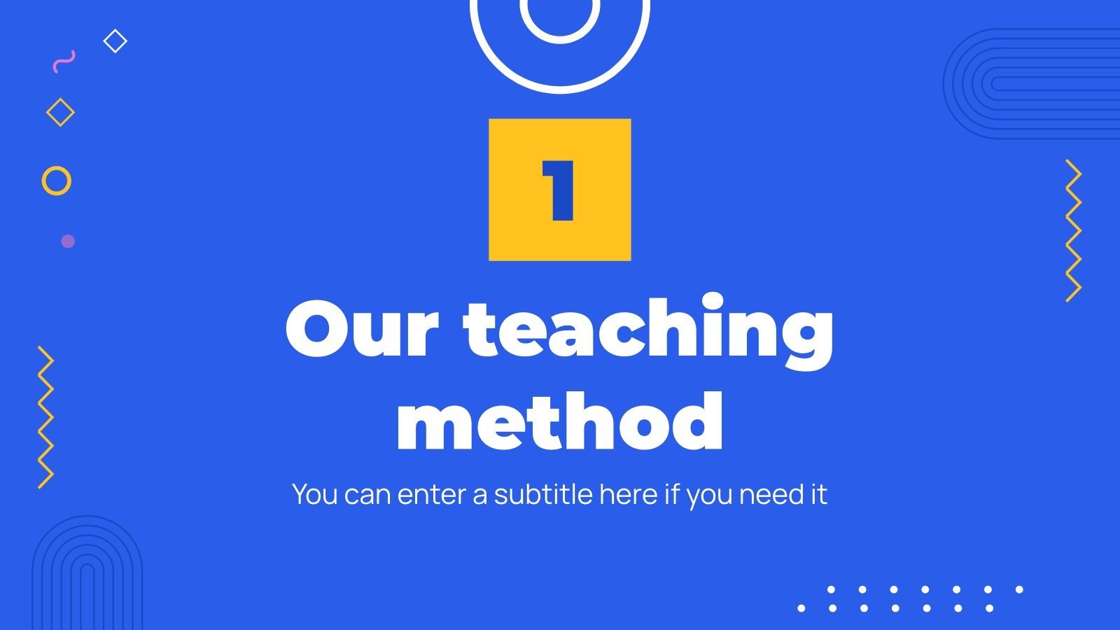 Dutch School Center Google Slides and PowerPoint Template