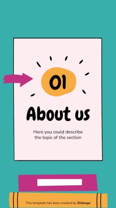 Online Notebook IG Post for Social Media presentation template 