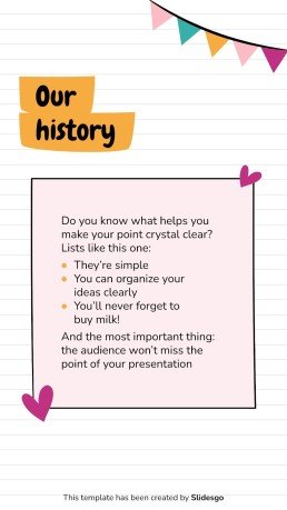 Online Notebook IG Post for Social Media presentation template 