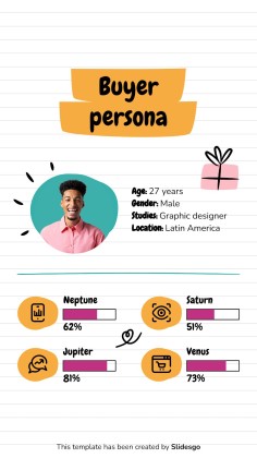 Online Notebook IG Post for Social Media presentation template 