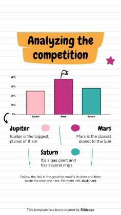 Online Notebook IG Post for Social Media presentation template 