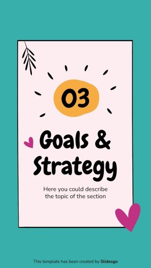 Online Notebook IG Post for Social Media presentation template 