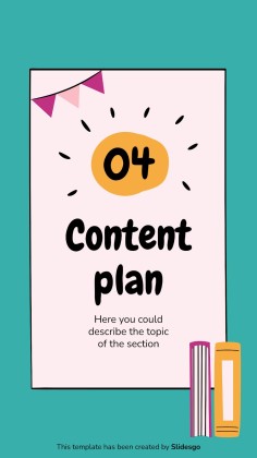 Online Notebook IG Post for Social Media presentation template 