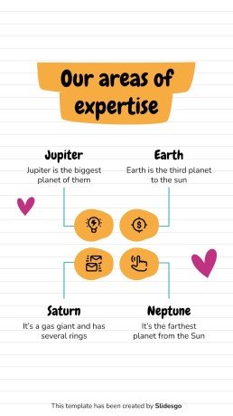 Online Notebook IG Post for Social Media presentation template 