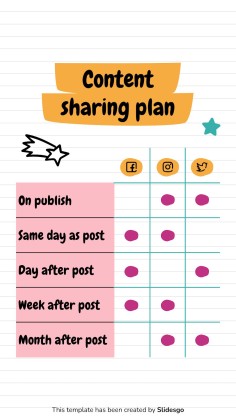 Online Notebook IG Post for Social Media presentation template 